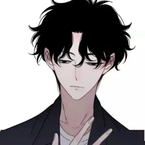 韩系大衣男生头像真人头