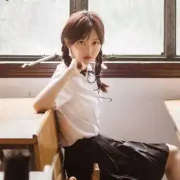 唯美小清新闺蜜头像学生范一人一张清纯姐妹头像两张分开的