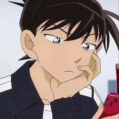 柯南情侣头像双人