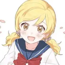 白色系女孩子头像动漫女