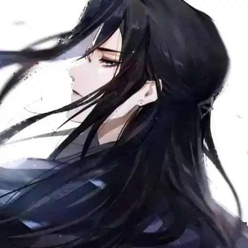 高冷侧脸古风动漫头像