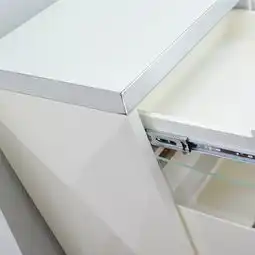 sm餐边柜餐柜现代简约时尚白色烤漆玻璃宜家st1013包邮