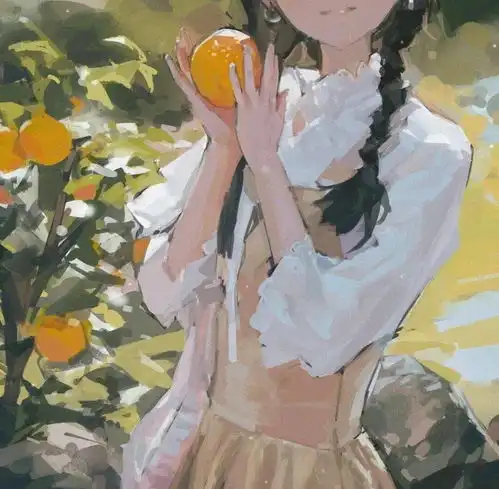动漫头像最近很火的浅色系动漫女生头像