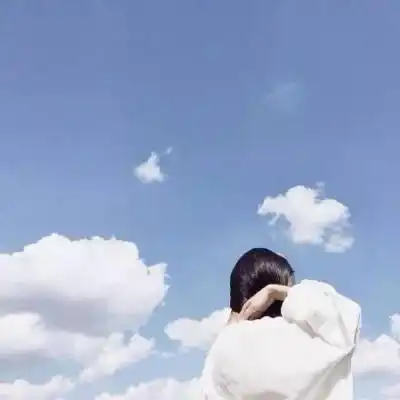 韩系网红头像女高清背影