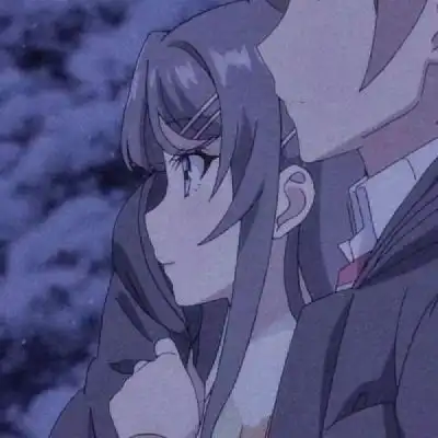 温柔动漫治愈系头像女生