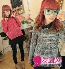 萌系甜美风发型让你瞬间显嫩十岁5女生发型与脸型发藏网