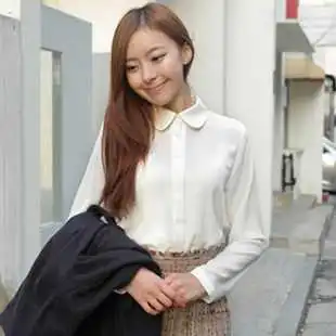 白衬衫女生头像