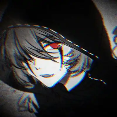 红色系头像男生动漫二次