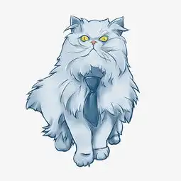 卡通坐着的猫咪插画图片素材其他格式下载动漫人物大全