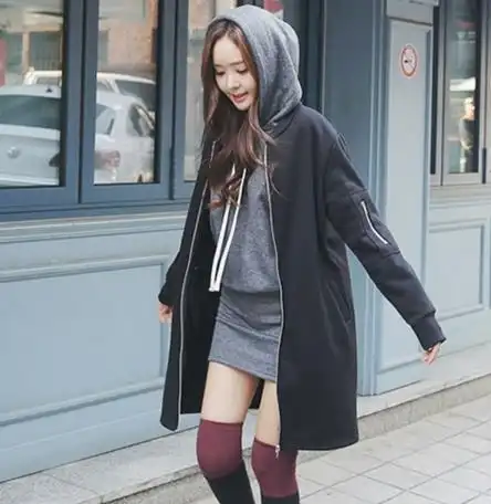 冬季短款女孩合适外套外套穿着技巧