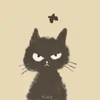 可爱猫咪头像系头像动漫