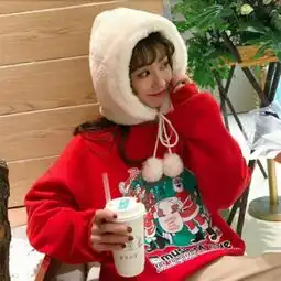 萌系甜美女生头像可爱