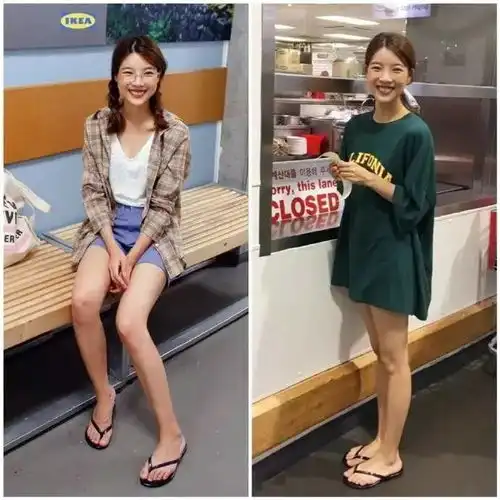 搭配参考适合女孩的韩系穿搭
