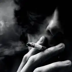 求欧美男士抽烟的头像