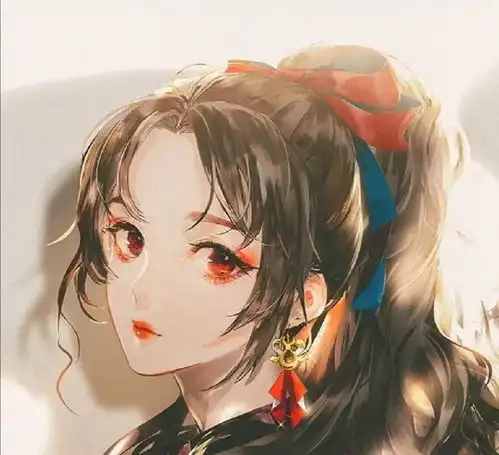 头像女动漫古风闺蜜