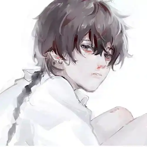 动漫男生头像帅气简约侧面高清干净阳光的男生头像漫画图片男生头像