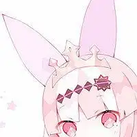 粉色系可爱女生头像二次