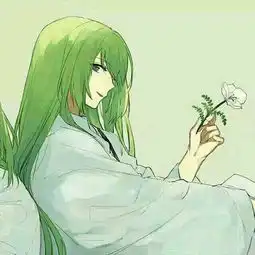 请绿色头发的情头一男一女大佬们谢谢