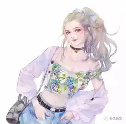 粉色系可爱女生头像二次