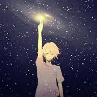 男生星空头像动漫