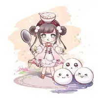 可爱卡通汤圆恐龙头像