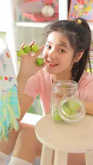 俏皮萌系美女居家甜美写真图片手机壁纸